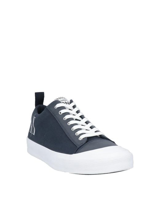 ARMANI EXCHANGE Blue Trainers for men