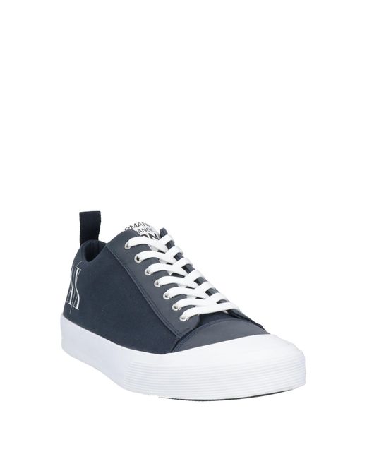 ARMANI EXCHANGE Blue Trainers for men