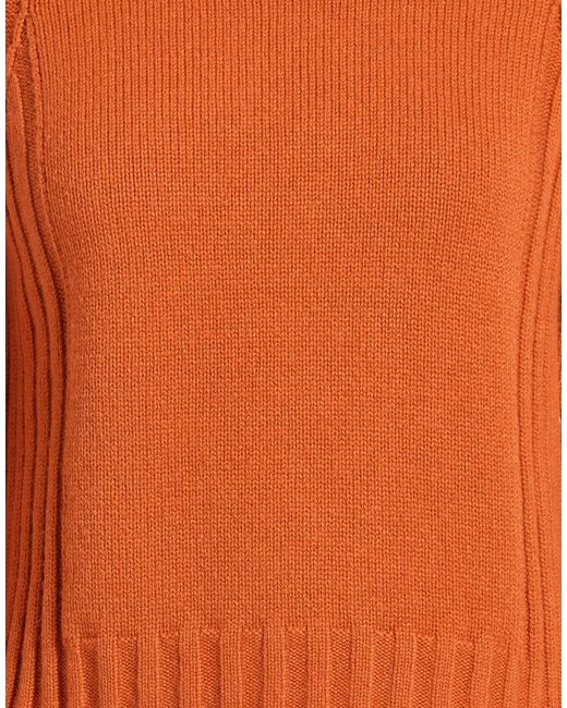 Alpha Studio Orange Sweater Cashmere