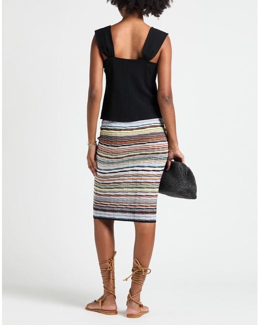 Missoni Gray Midi Skirt