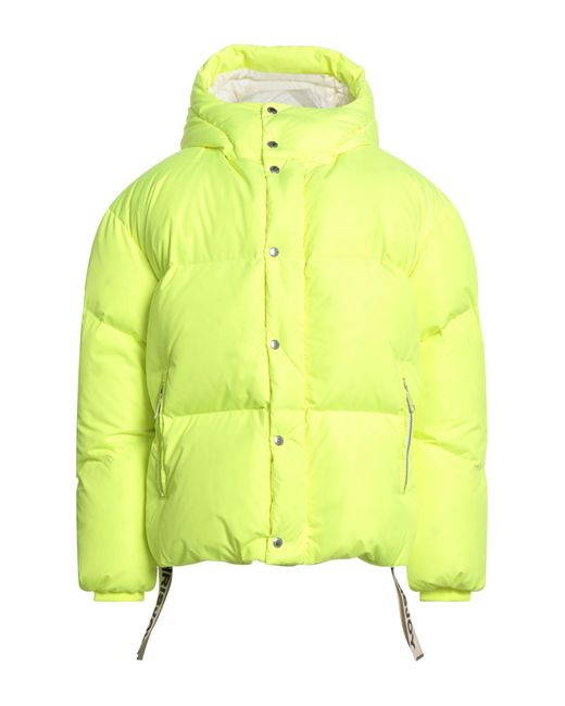 Khrisjoy Yellow Puffer Polyester for men