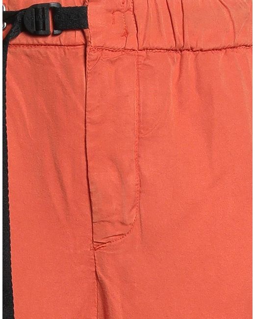White Sand Red Pants Lyocell