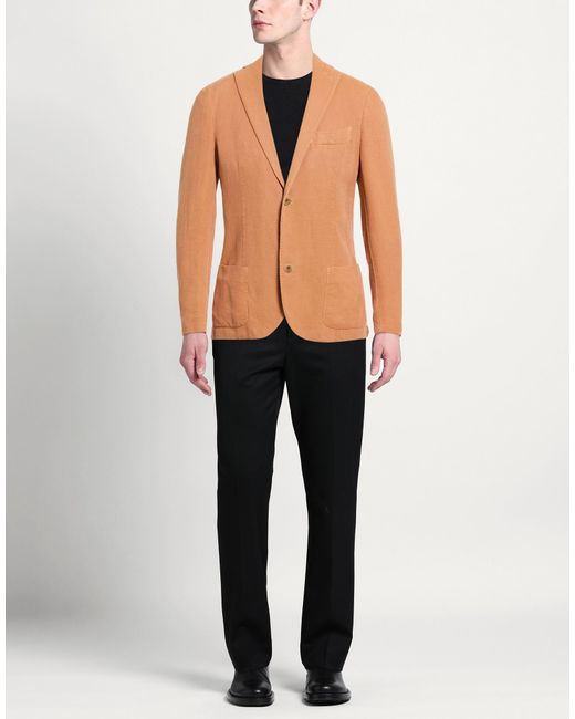 Montedoro Multicolor By Slowear Blazer Cotton, Ramie for men