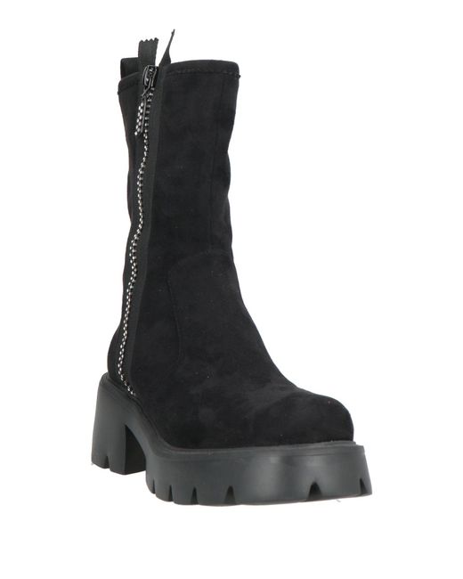 Luciano Barachini Black Ankle Boots