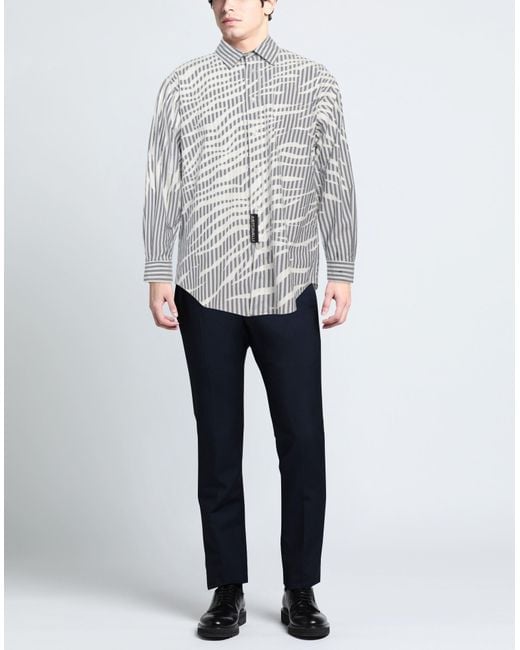 Just Cavalli Gray Shirt for men