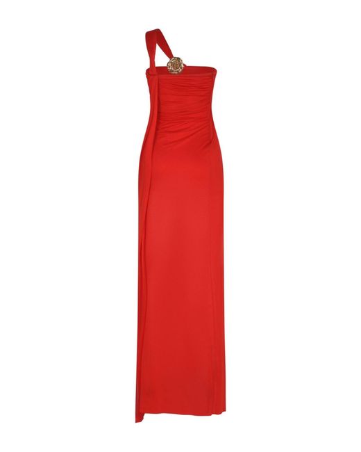 Blumarine Red Maxi-Kleid
