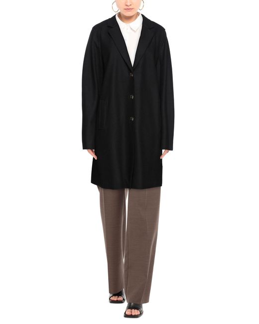 Marella Black Coat Wool, Polyamide