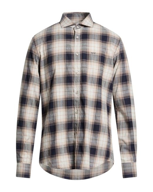 Paul & Shark Gray Shirt Cotton for men