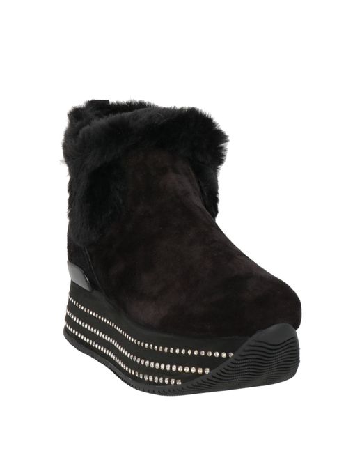 Hogan Black Ankle Boots