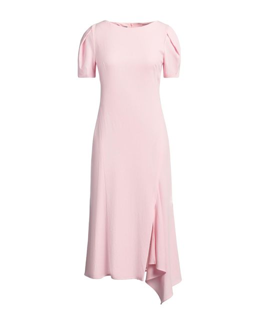 ESCADA Pink Midi-Kleid