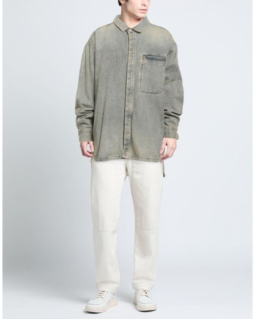 Entire studios Gray Denim Shirt for men