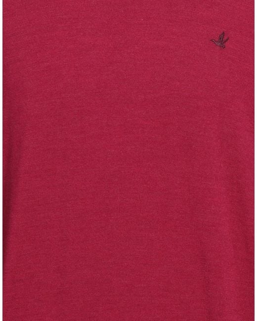 Brooksfield Red Sweater for men