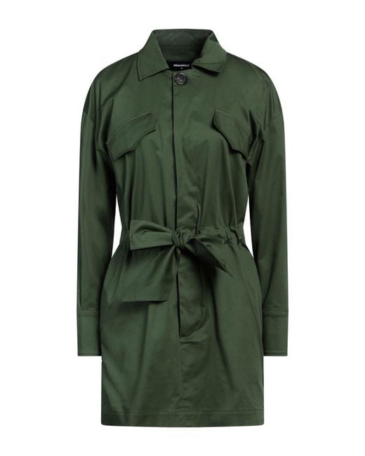 DSquared² Green Mini Dress