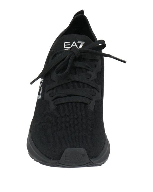 EA7 Black Trainers