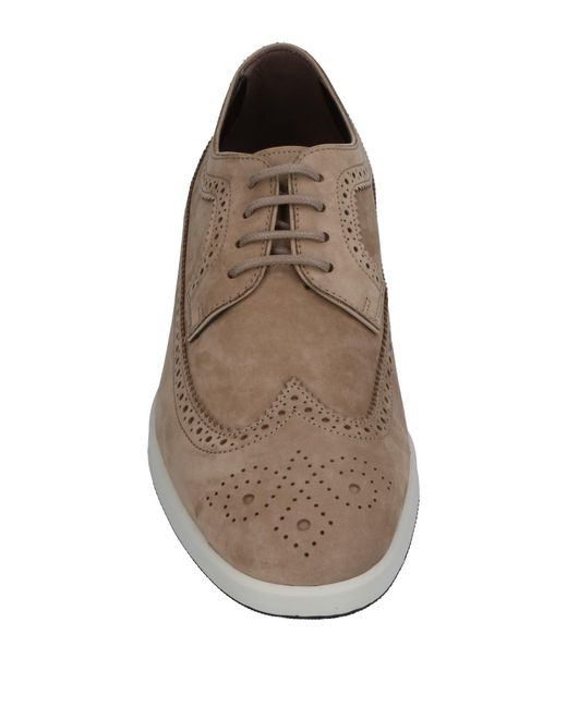 Hogan Gray Lace-Up Shoes for men