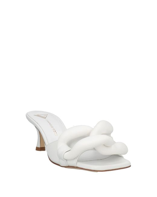 Giampaolo Viozzi White Sandals