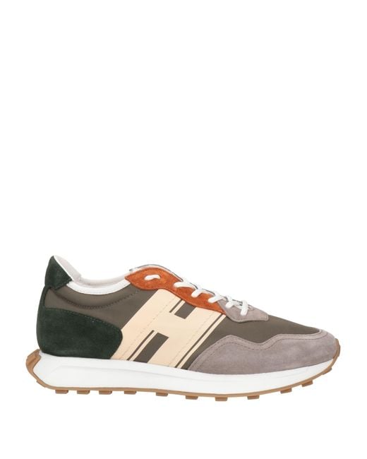 Hogan Acid Sneakers Leather Textile Fibers for Men Lyst Australia