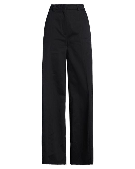 THE LATEST Black Pants Cotton, Elastane