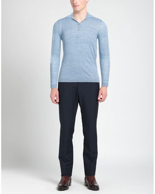 Gran Sasso Blue Jumper for men