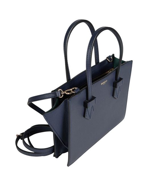 Moreau Paris Blue Handbag Leather