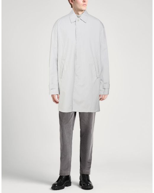 Herno White Overcoat & Trench Coat Polyester for men