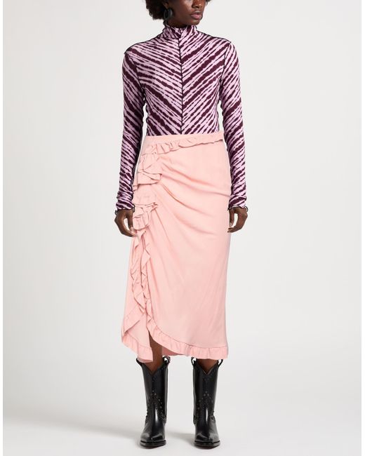 Gonna Midi di Maliparmi in Pink