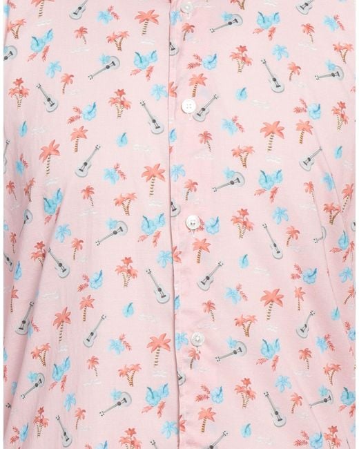 Fedeli Pink Shirt for men