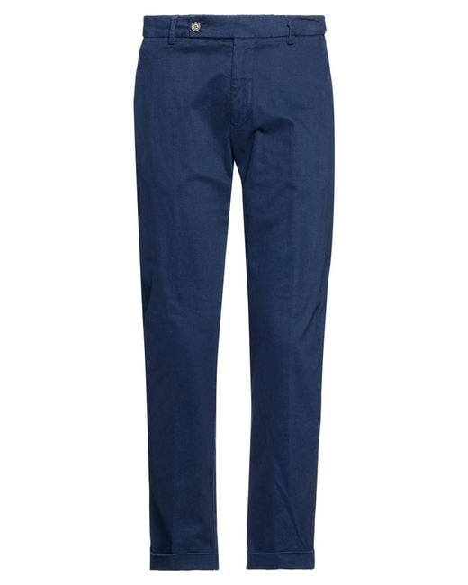 Berwich Blue Pants for men