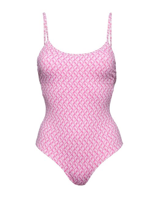 IU RITA MENNOIA Pink One-piece Swimsuit