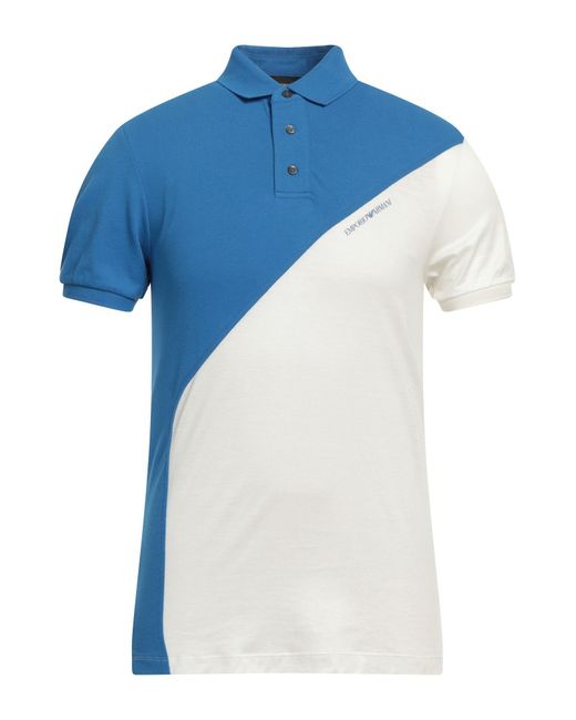 Emporio Armani Poloshirt in Blue für Herren