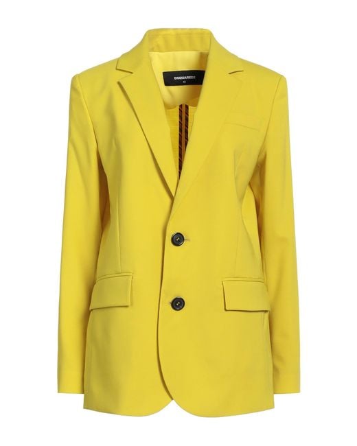 Blazer DSquared² en coloris Yellow