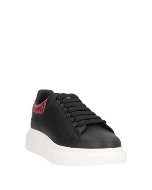 McQueen Black Trainers