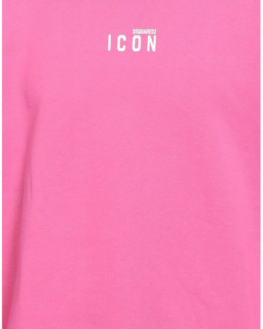 DSquared² Pink Sweatshirt for men