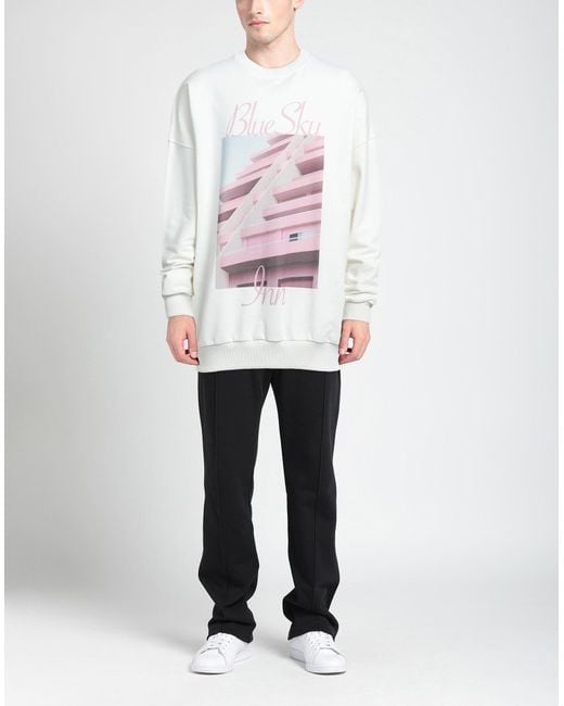 BLUE SKY INN White Sweatshirt for men