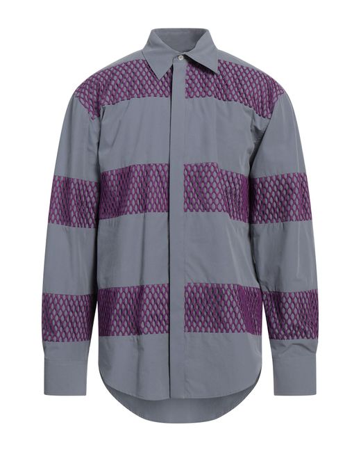 MSGM Hemd in Blue für Herren