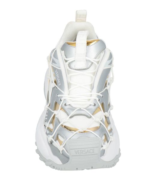 Versace White Sneaker Shoes