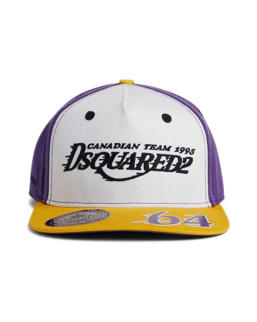 DSquared² Baseballkappe mit Logo-Stickerei in Gray für Herren