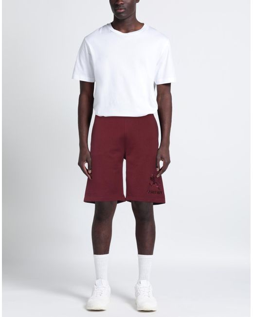 Burberry Red Shorts & Bermuda Shorts for men