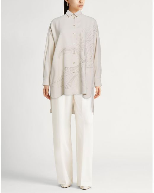 Agnona White Shirts