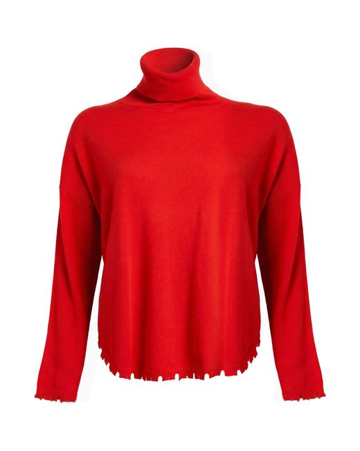 Cuello Alto Kujten de color Red