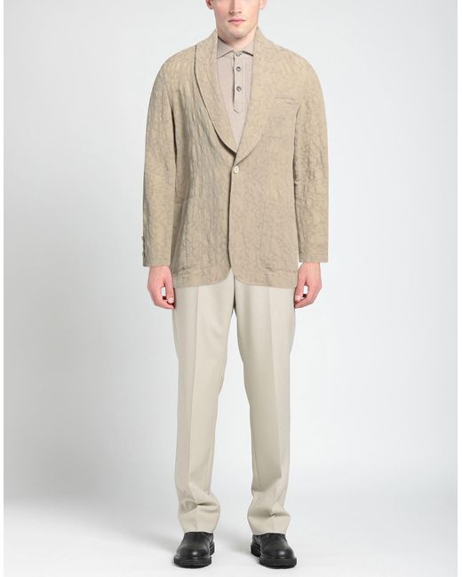T-jacket By Tonello Natural Blazer for men