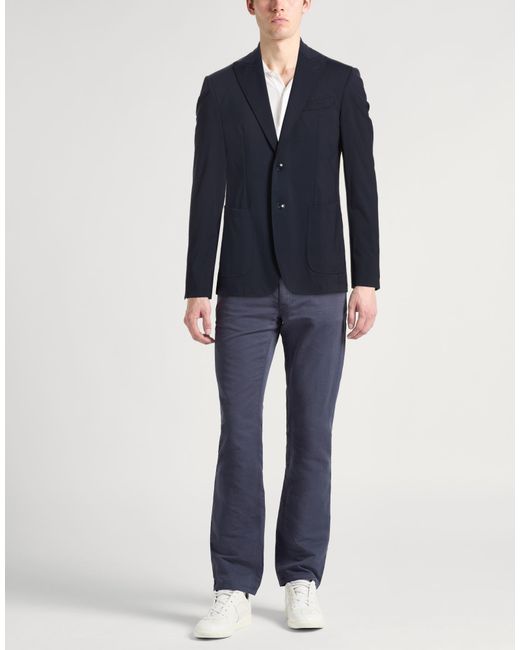Domenico Tagliente Blue Blazers for men