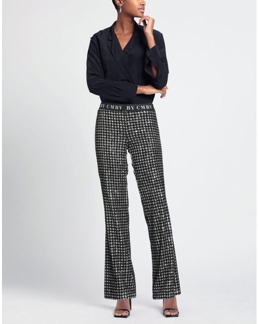 Cambio Gray Pants Polyester, Modal, Polyamide, Elastane
