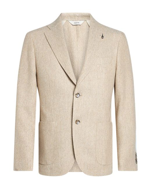 Paoloni Natural Blazer for men