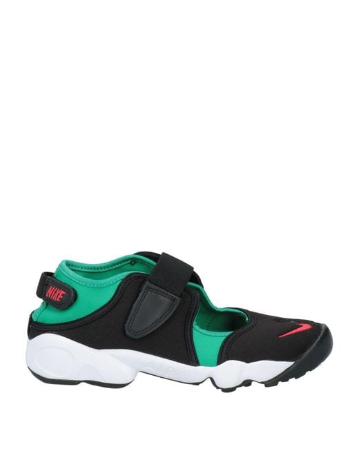 Nike Green Ballet Flats Textile Fibers