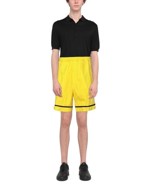 DSquared² Yellow Shorts & Bermuda Shorts for men
