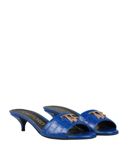 Tom Ford Blue Sandals