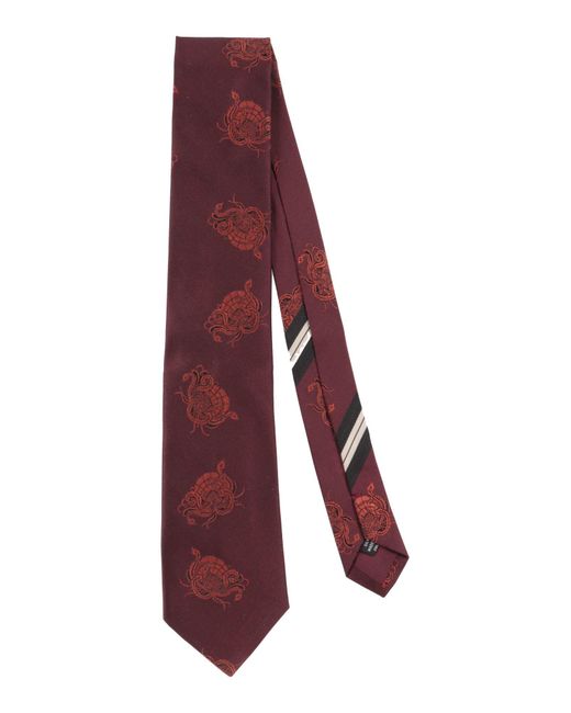 Dries Van Noten Purple Ties & Bow Ties for men