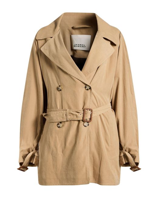 Isabel Marant Natural Overcoat & Trench Coat
