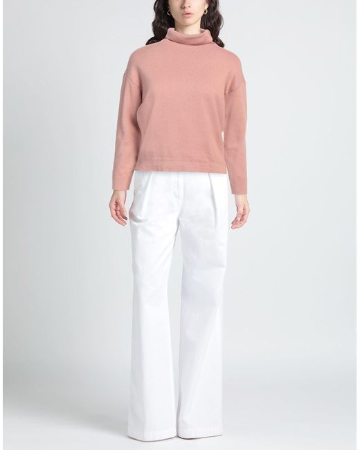 ALESSIA SANTI Pink Turtleneck